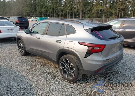 2025 Chevrolet Trax Fwd 2Rs из США, поврежденный, VIN KL77LJEP9SC051836